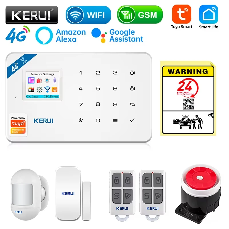Kerui kit sistema de alarme se - Smart Home Demo Kit avaliação e preço