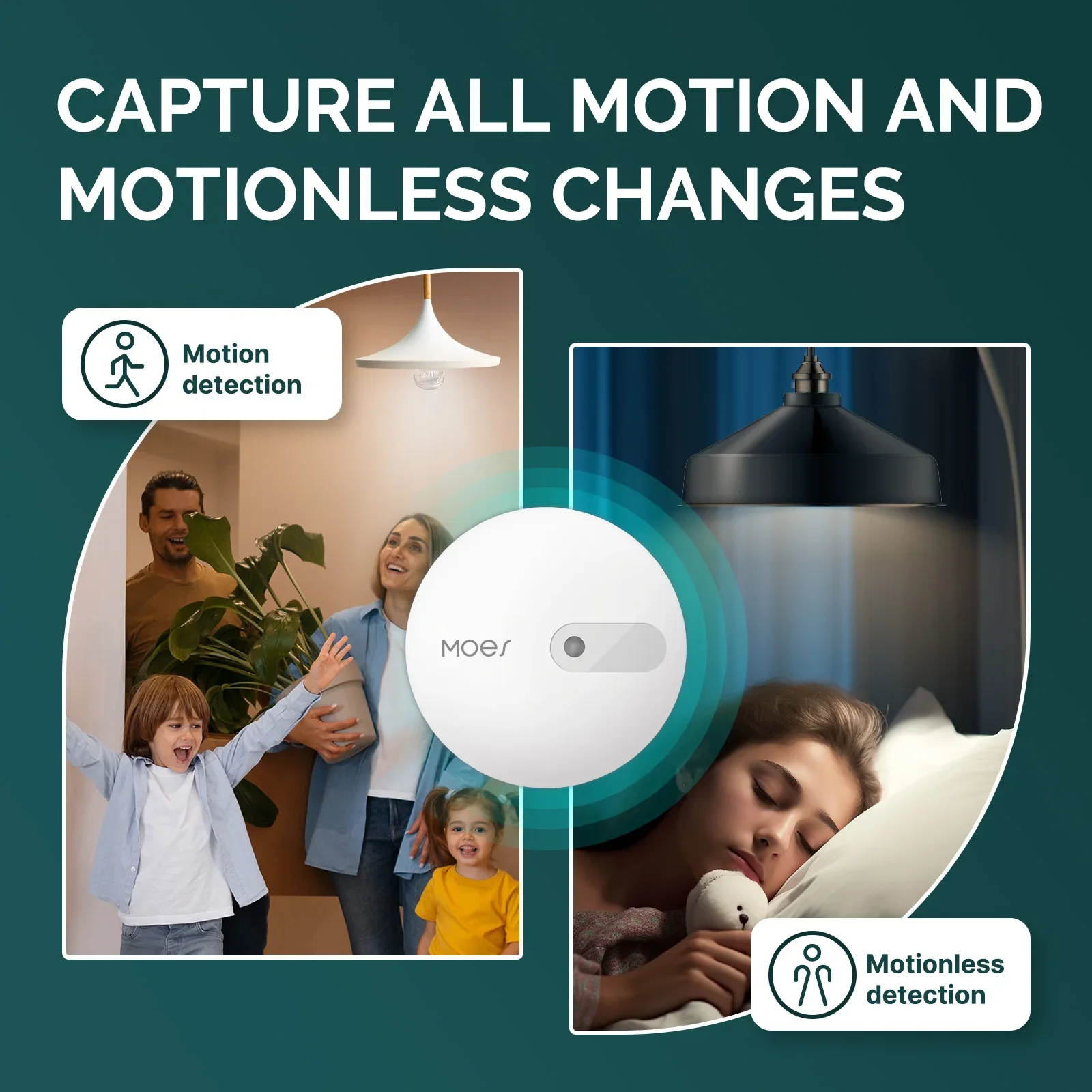 Moes zigbee sensor de presença - Smart Home Moes avaliação e preço