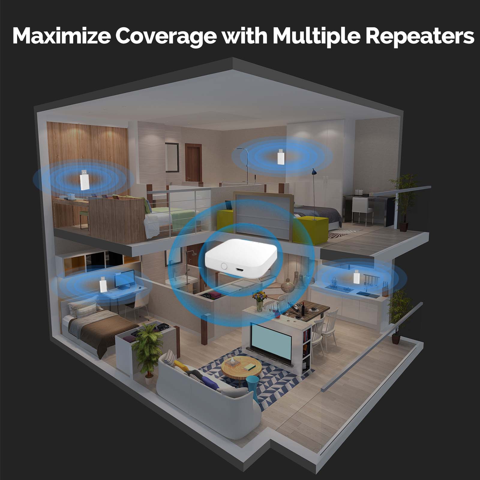MOES Tuya ZigBee3.0 Amplificad - Smart Home Moes avaliação e preço