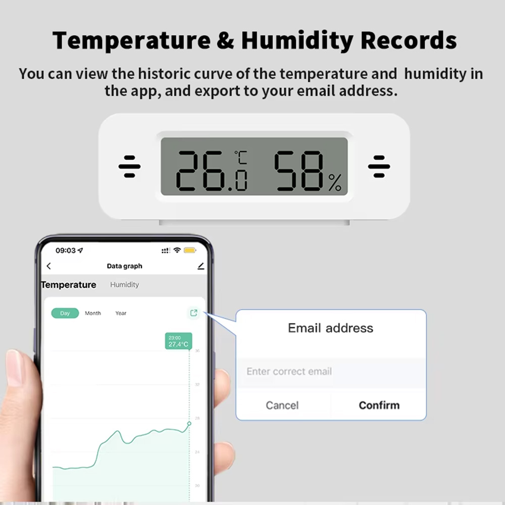 Sensor de Temperatura e Umidad - Smart Home Tablet avaliação e preço