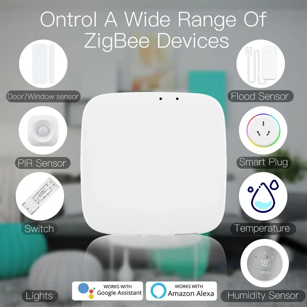 Tuya zigbee 3.0 hub de gateway - Smart Home Moes avaliação e preço