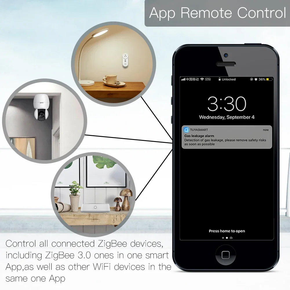Tuya zigbee 3.0 hub de gateway - Smart Home Moes avaliação e preço