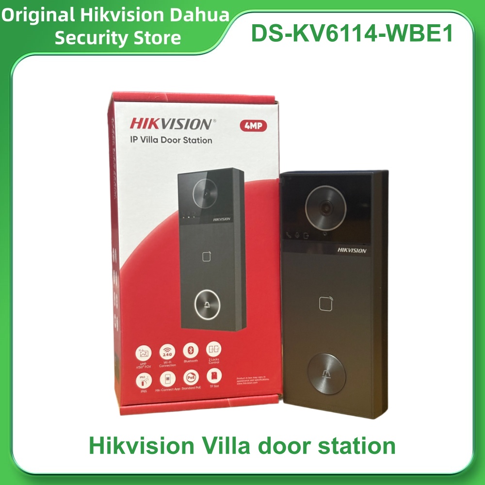 Hikvision DS-KV6114-WBE1 DS-KV - Smart Home Hikvision avaliação e preço