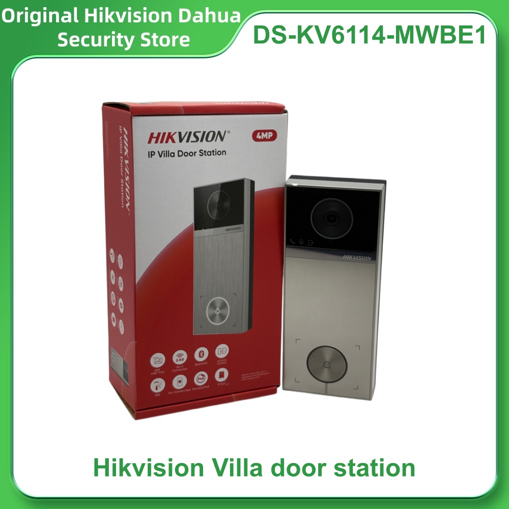 Hikvision DS-KV6114-WBE1 DS-KV - Smart Home Hikvision avaliação e preço